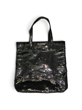 Victoria's Secret Black Sequin Tote